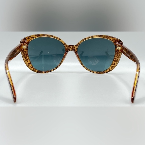 Jimmy Choo Tita/S Brown Oval Sunglasses Frame Only - Picture 7 of 8